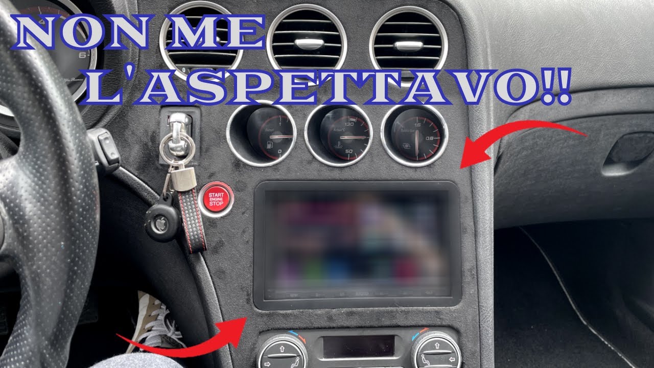 MIGLIORE MODIFICA per INTERNI su alfa romeo 159: ATOTO A6PF 7