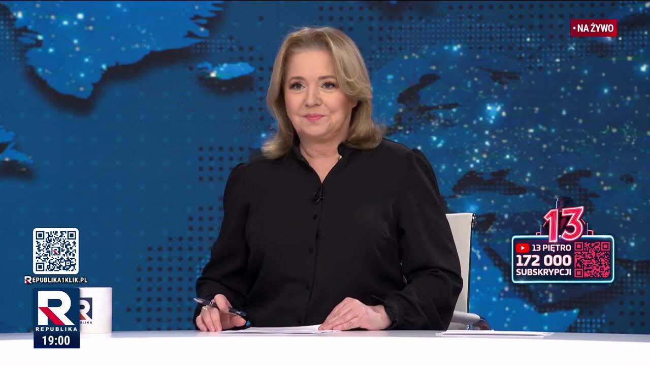 Dzisiaj Informacje Telewizja Republika 13.03.2026 | TV Republika