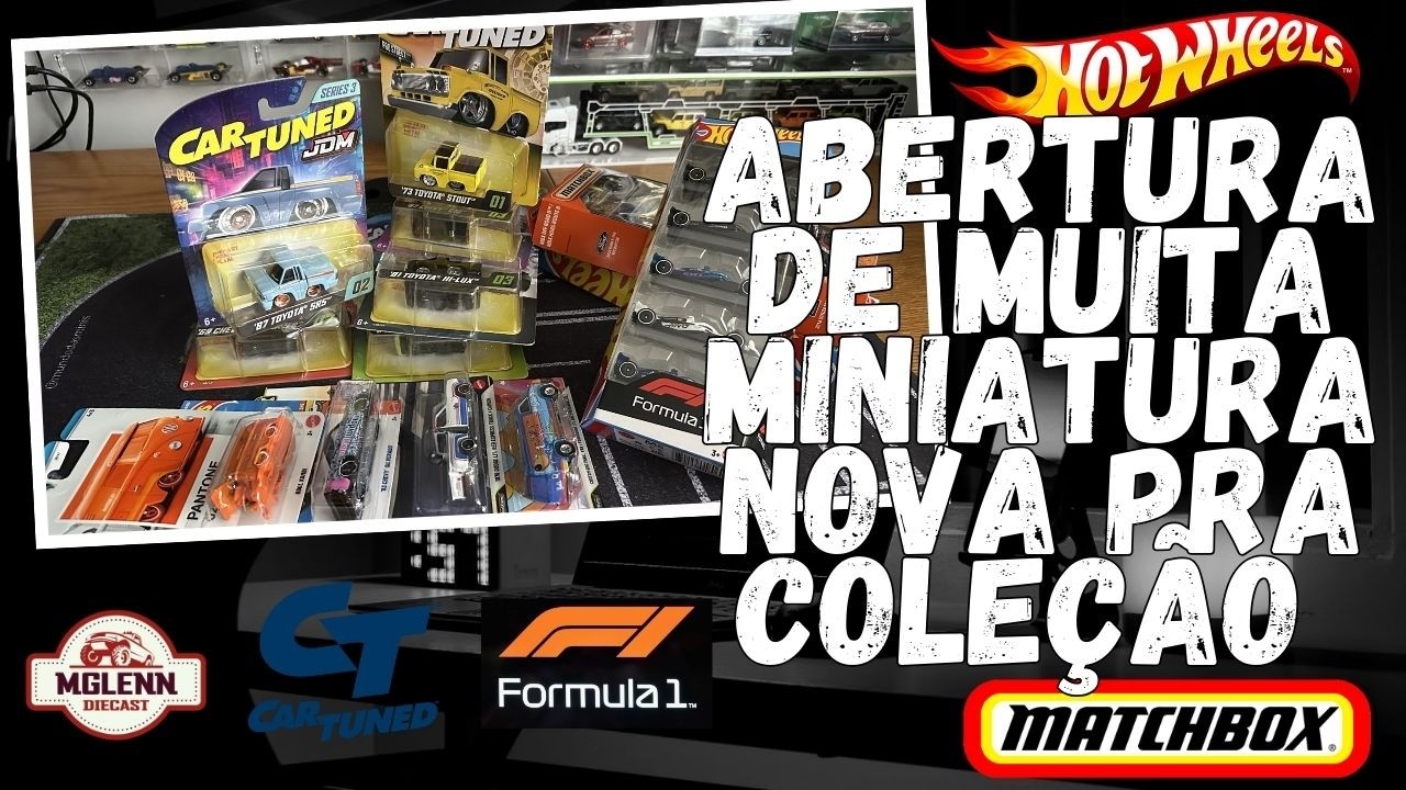 ABERTURA DE MUITA MINIATURA NOVA PRA COLEÇÃO