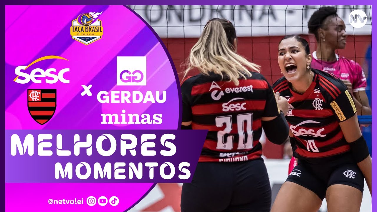 FLAMENGO vs MINAS | Melhores Momentos | Taça Brasil de Voleibol 2025