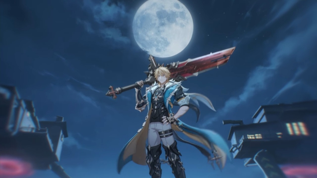 Varka (with WGS and non-signature Artefact) Exclusive Weapon Skin - Genshin Impact Indonesia