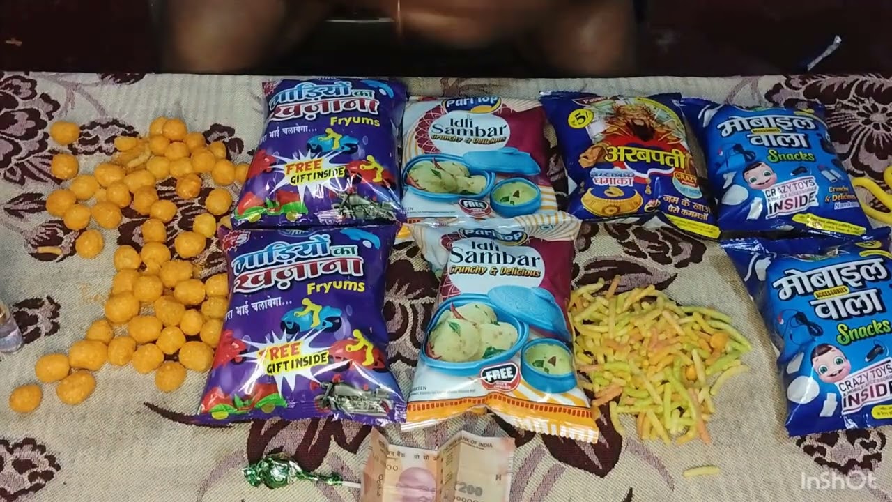 Gift wala kurkure gift packing boxin inam wala kurkure gift pack open Aarti bike lazer light ki ring