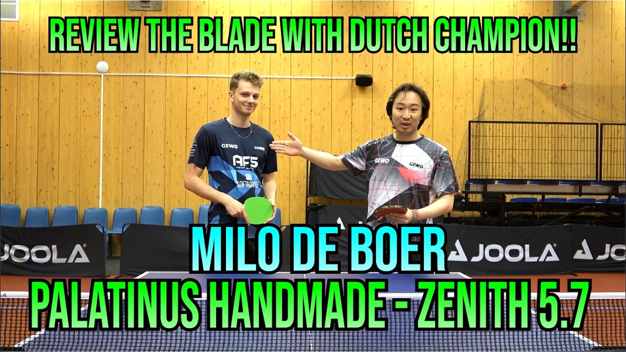 REVIEW ZENITH 5.7 - New series of Palatinus handmade! With the Dutch Champion Milo de Boer!