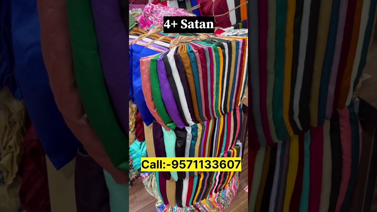 Jarman Satin Wholesale | Sabse Sasta Rate | Direct Supplier Contact