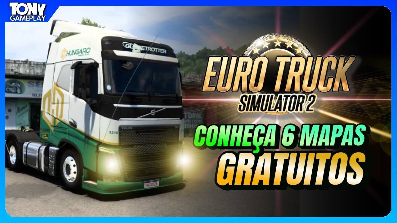 6 Mods Mapas totalmente Gratuitos para o Euro Truck Simulator 2 V 1.53