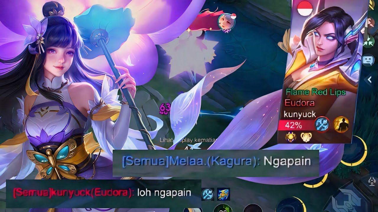 DENDAM KALI AKU SAMA EUDORA😭