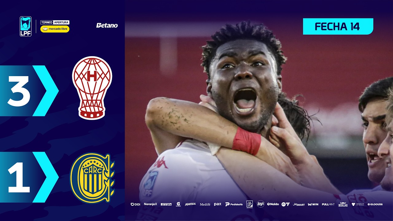 HURAC&Aacute;N 3 - 1 ROSARIO CENTRAL | Resumen del partido | #TorneoMercadoLibre 2026 🏆