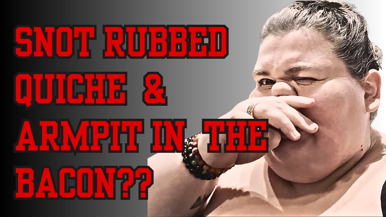 Quirkyloverosee Fails Basic Kitchen Hygiene Over 45 Times - AND RUBS HER ARMPIT IN THE BACON!