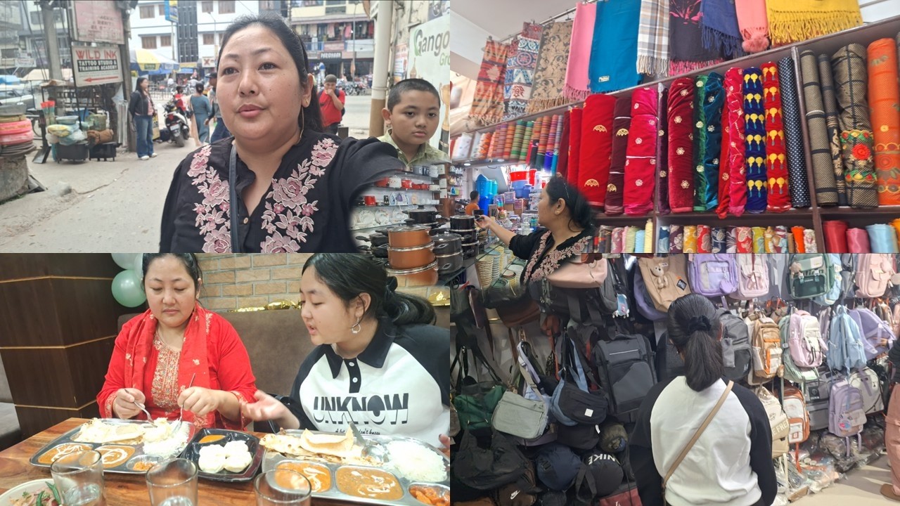 Shopping in Jaigaon (INDIA) with My Lovely Family ❤️| School Prep 2026 📚