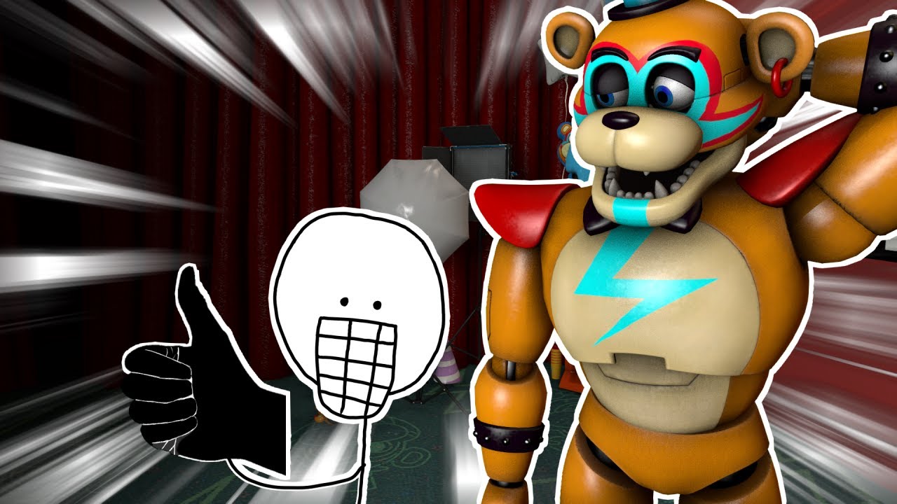 My almost compleetly undeddited fnaf security breach 100% gameplay