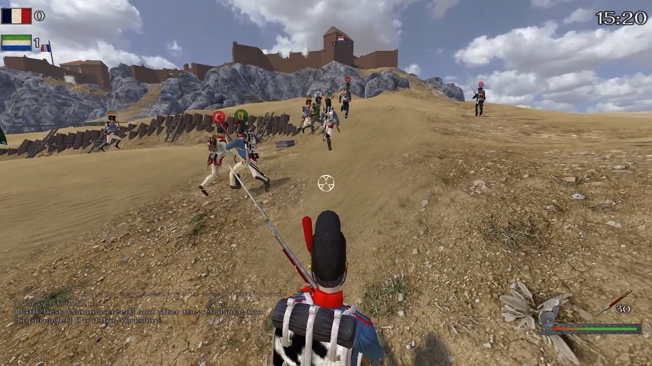Fort Bashir (day) (defending & attacking) in Mount & Blade Warband: Napoleonic Wars