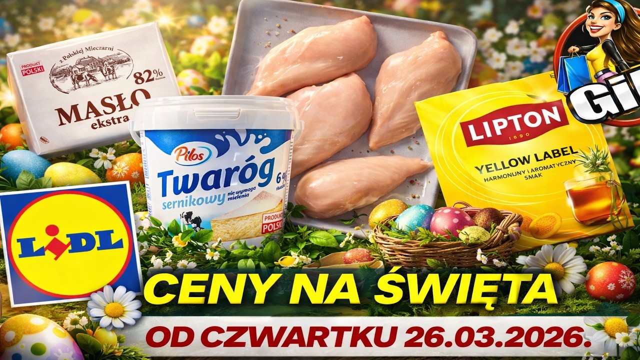 LIDL | Sprawdź Nową Gazetkę ważna od czwartku 26.03.2026.