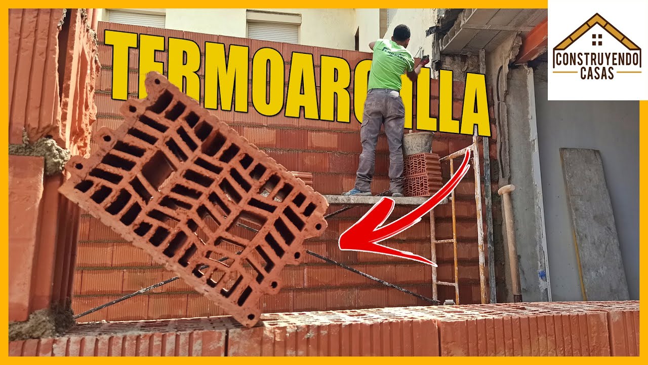 TERMOARCILLA 🧱 COLOCACIÓN Y CONSEJOS para una construcción con bloques de termoarcilla