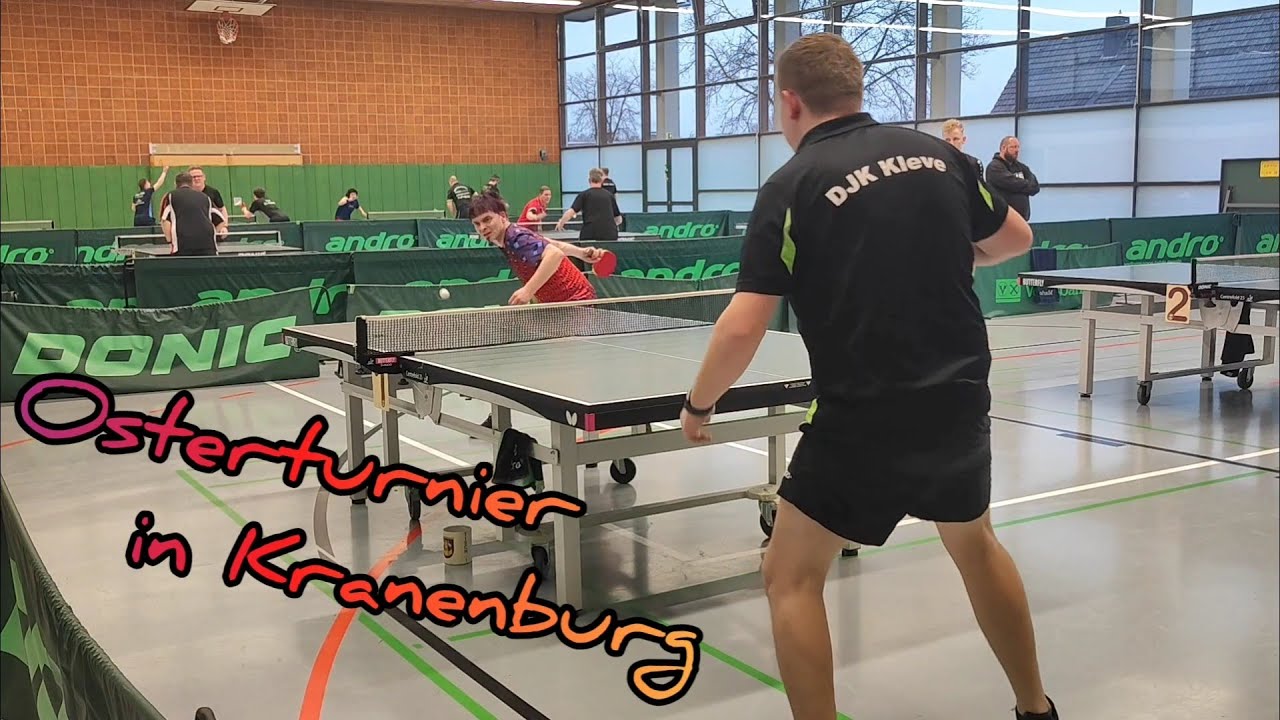 Zwischen Kampfgeist und Spaß - Osterturnier in Kranenburg - Daniel Marquard vs Lars Kriegel
