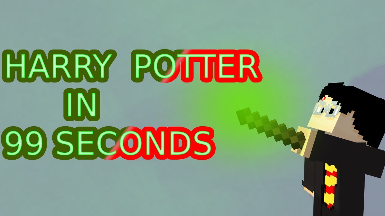 Harry Potter In 99 Seconds [Minecraft Animation]