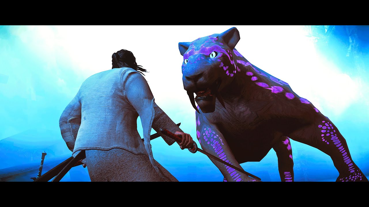Skyrim Mod: Unslaad Boss Fight | Bjorga-Mawr, The Nightfang of Atmora