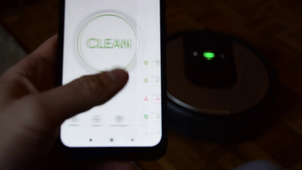 Aplikacja iRobot HOME z moim Roomba 966