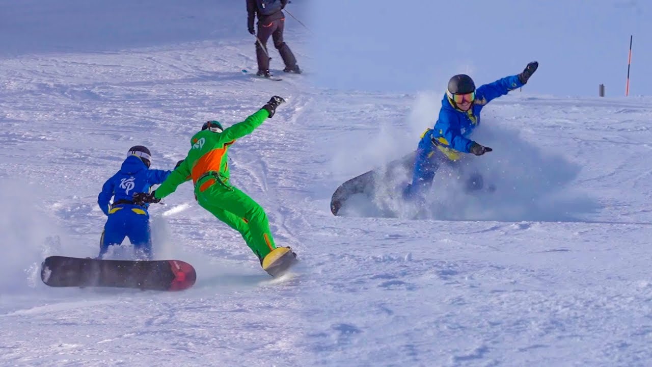 EEN BOTSING OP DE PISTE!!  #2320