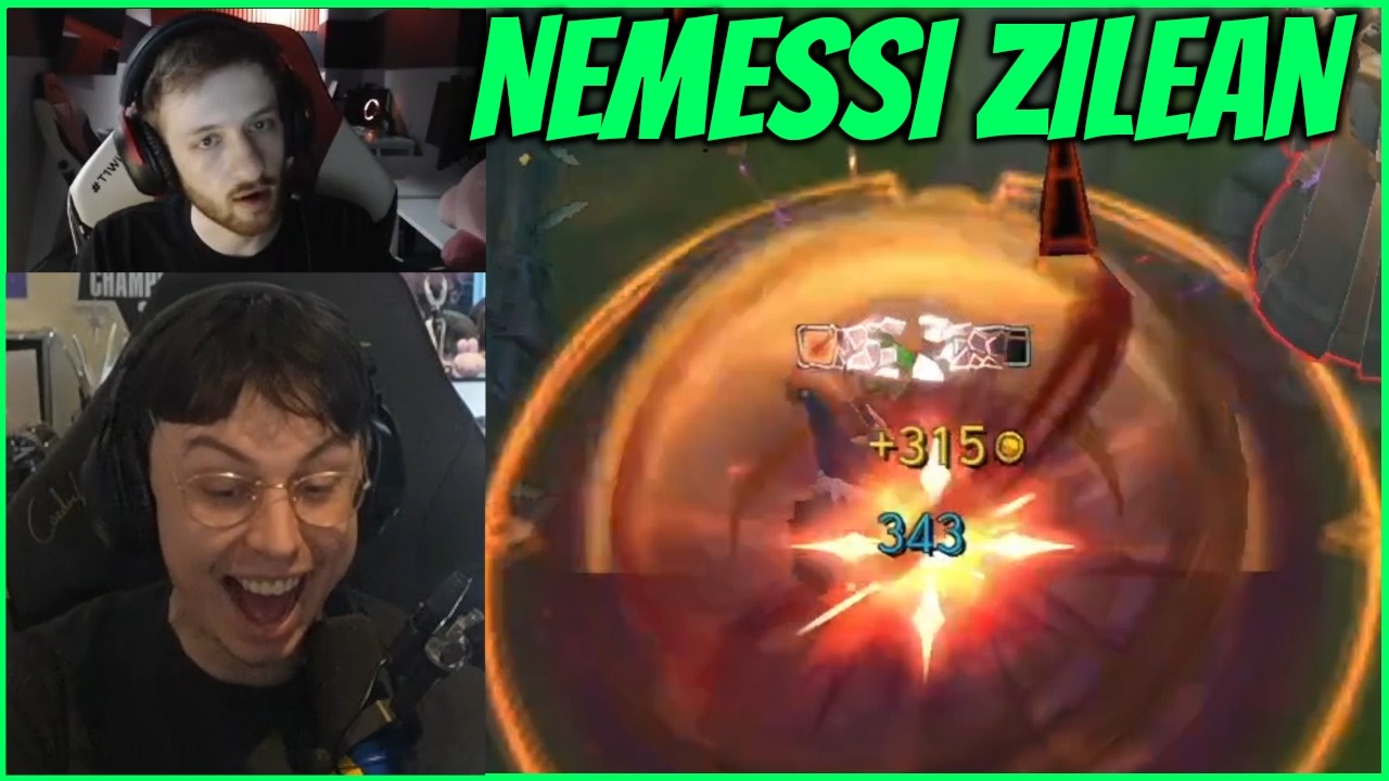 Caedrel Watching Nemesis Bully On His Zilean Like Old Times ❣