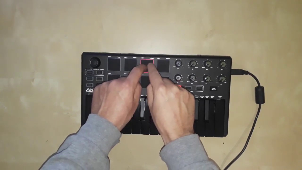 David Guetta Feat. Kid Cudi - Memories ( Cover Akai MPK mini)