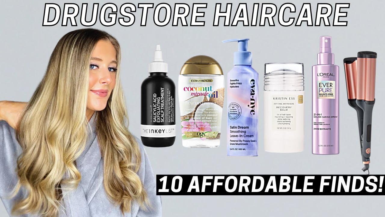 Drugstore Haircare Favorites! 10 Affordable Haircare Products I Love
