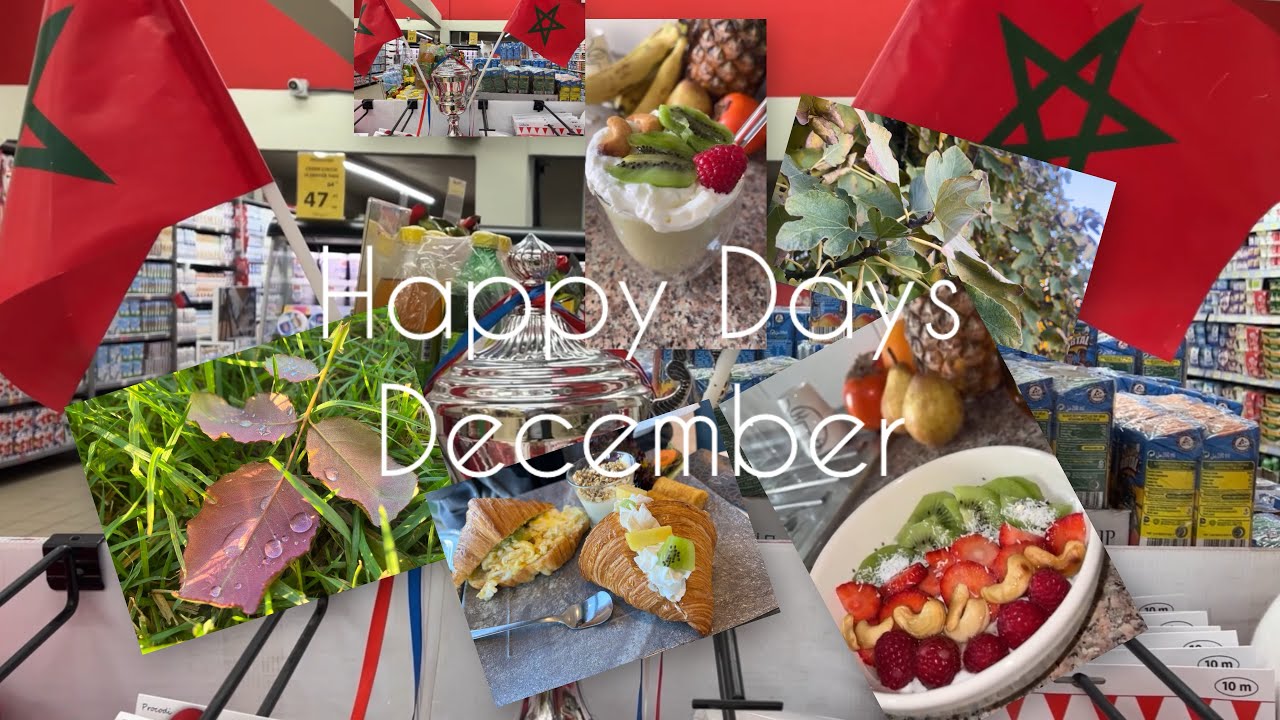 اقضو ثلاث أيام معي☕️🥰 Happy Days December