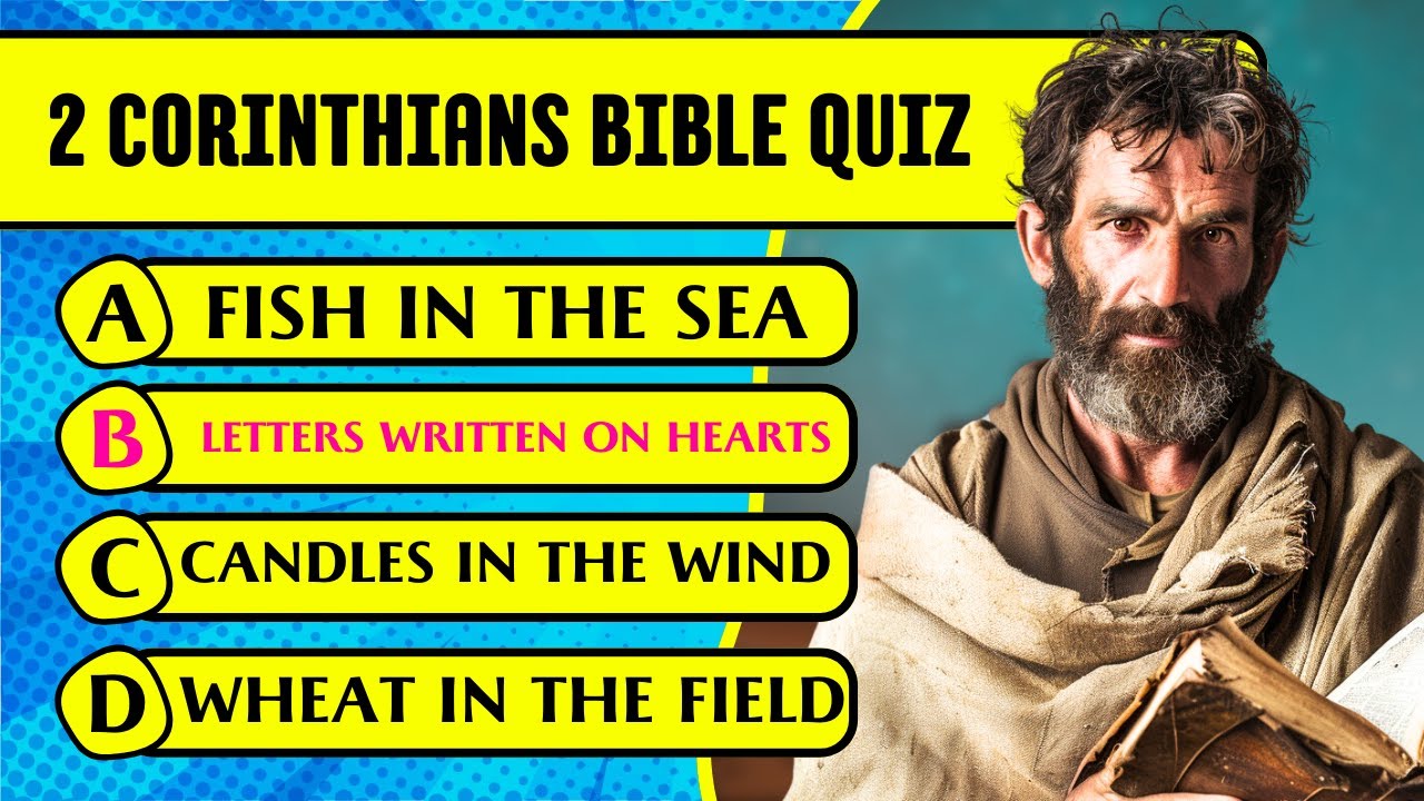 Book of 2 Corinthians Bible Quiz (30 Hardest Questions & Answers to Test Your Bible Knowledge)