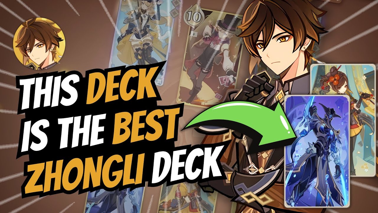 THIS IS THE BEST ZHONGLI DECK.. Probably 👌 | Genshin Impact TCG
