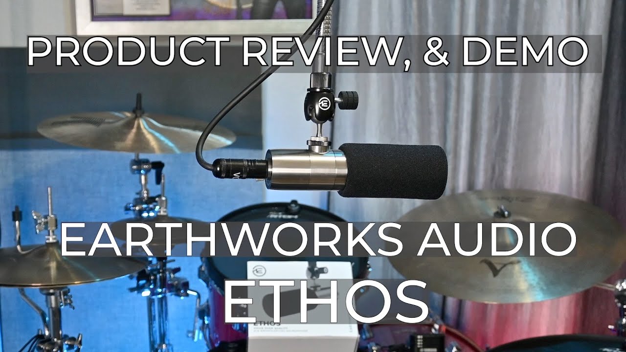 EARTHWORKS ETHOS BROADCAST MICROPHONE DEMO AND REVIEW