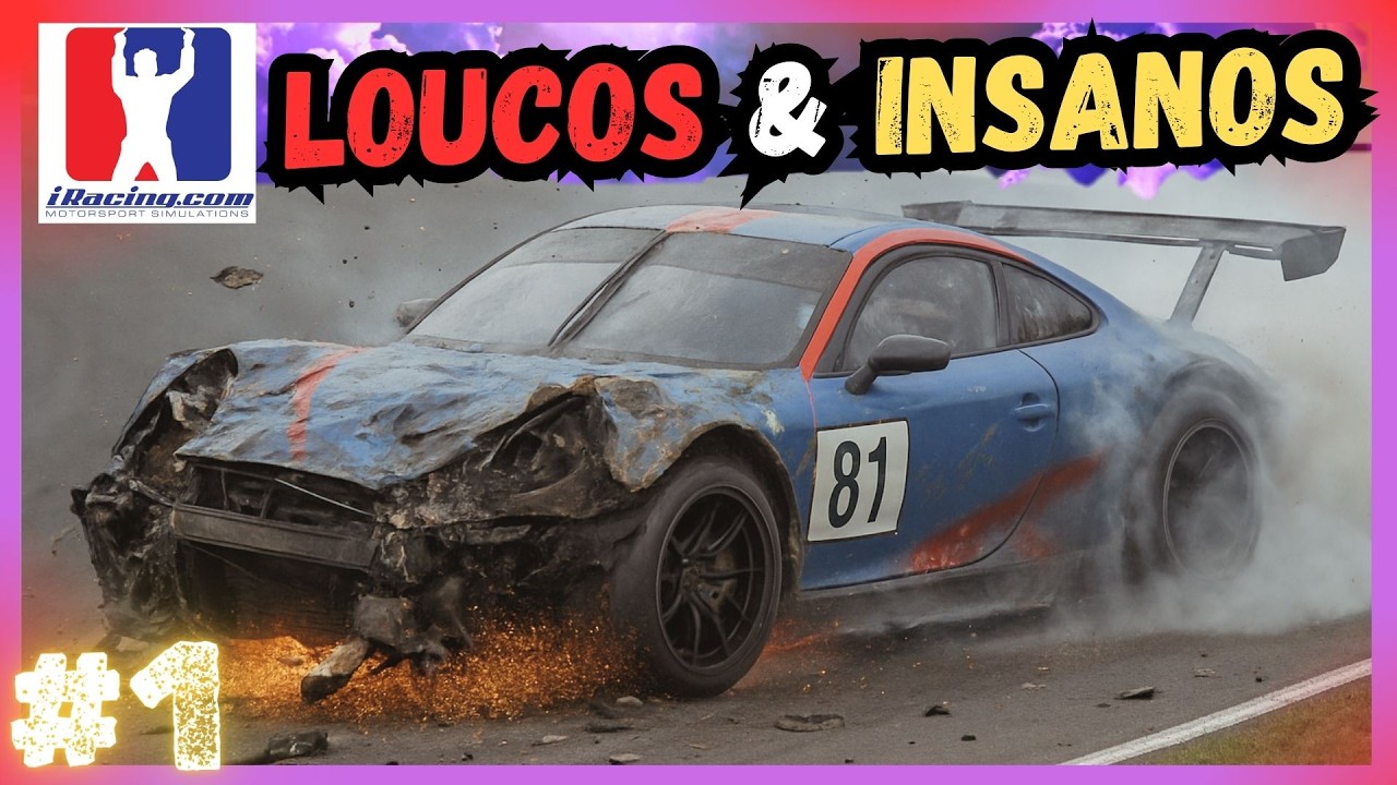 iRacing – Loucos e Batidas Insanas #1