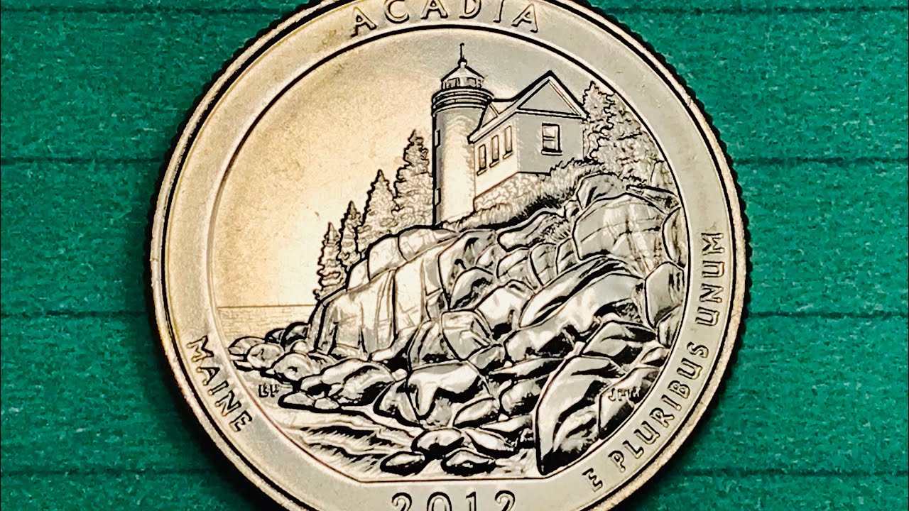 US 2012 Quarter - United States Acadia NP America The Beautiful Quarter