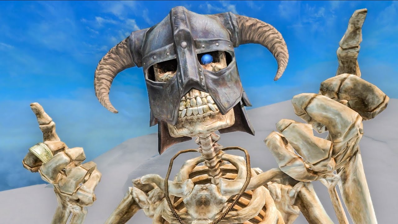 Playing Skyrim as the Undead is Hilarious