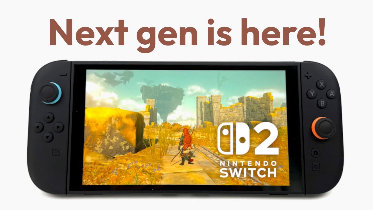 The Switch 2 is here, and it’s amazing! • Unboxing & Comparison