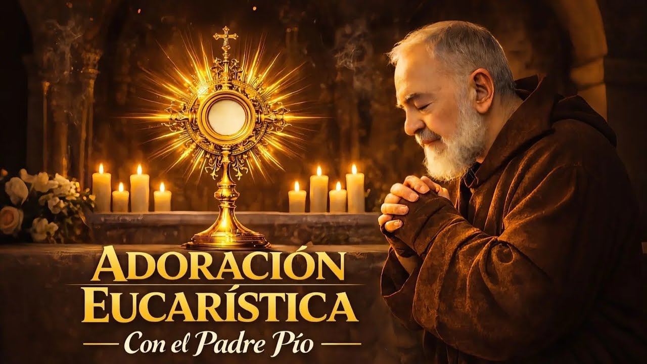 Oración al Santísimo Sacramento del Padre Pío | Adoración Eucarística 🙏🏻