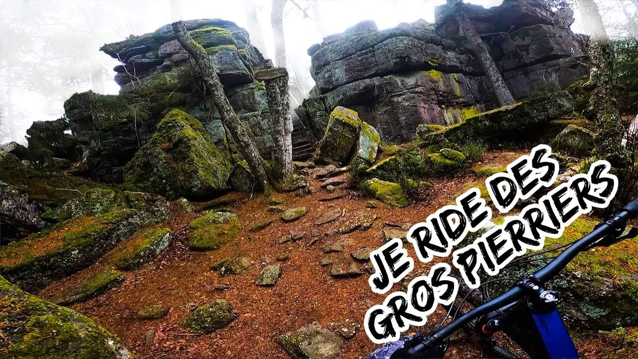 On ride des pierres gigantesque ! SORTIE VTT ENDURO