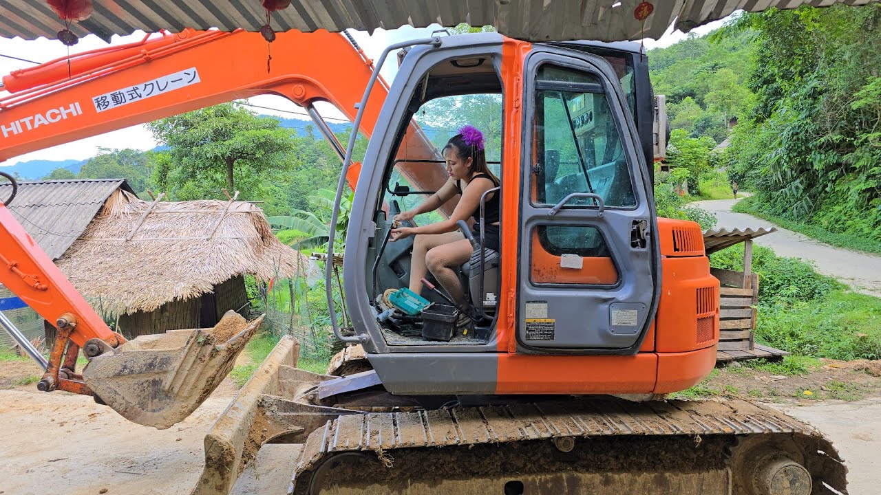 Genius Girl: Repairing Audio Amplifiers, Repairing Excavators