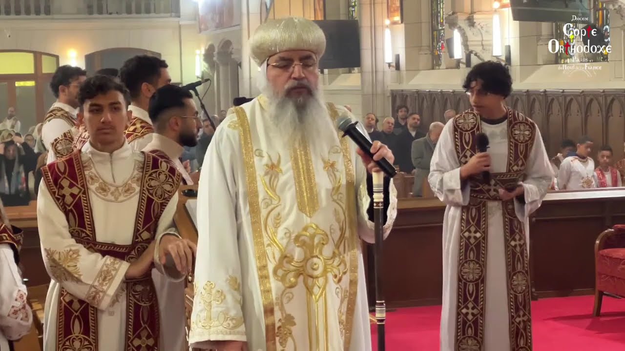 Divine liturgie du Dimanche en présence de Mgr Anba Marc - 08/03/2026