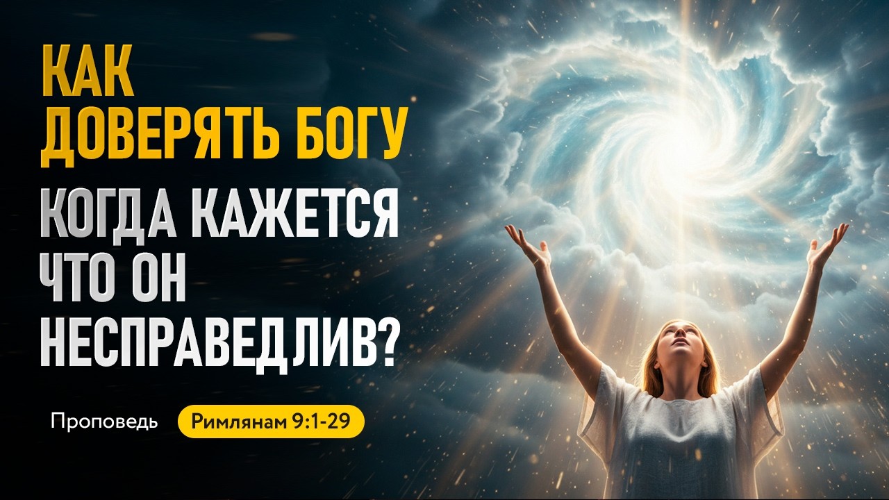Почему кажется что Бог НЕ справедлив? | Твоя единственная надежда на спасение | Римлянам 9:1-29