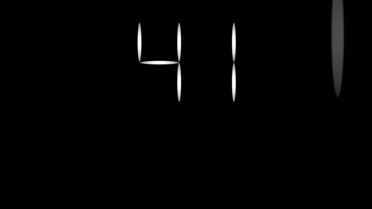 London 2010 Countdown Projection