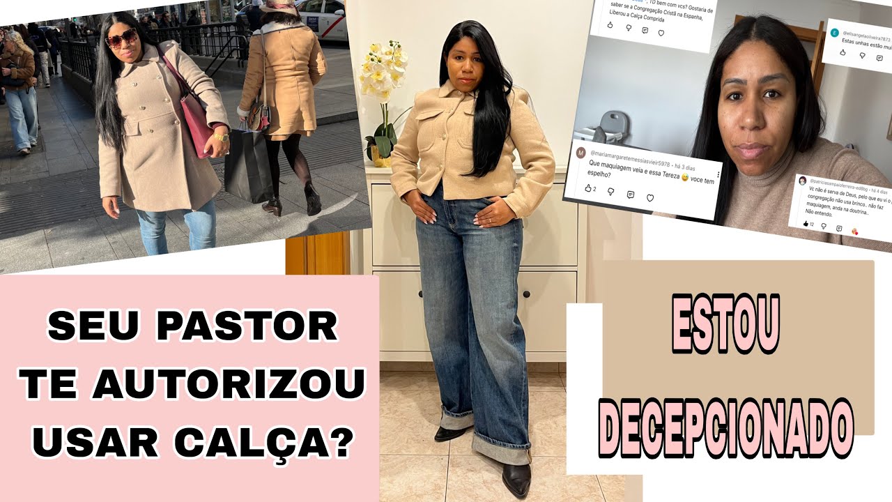 PORQUE VOLTEI A USAR CALÇA!