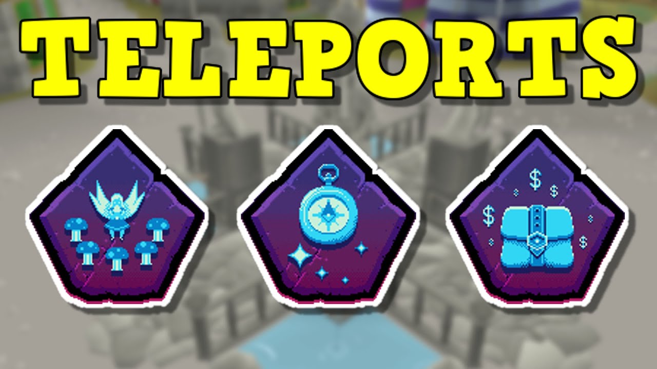 Teleport Relics - Leagues 5 Raging Echoes (OSRS)