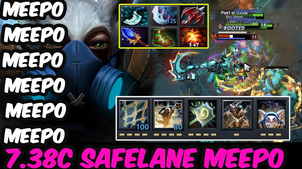 Meepo Meta Is BACK?! INSANE Carry Play – 7.38c