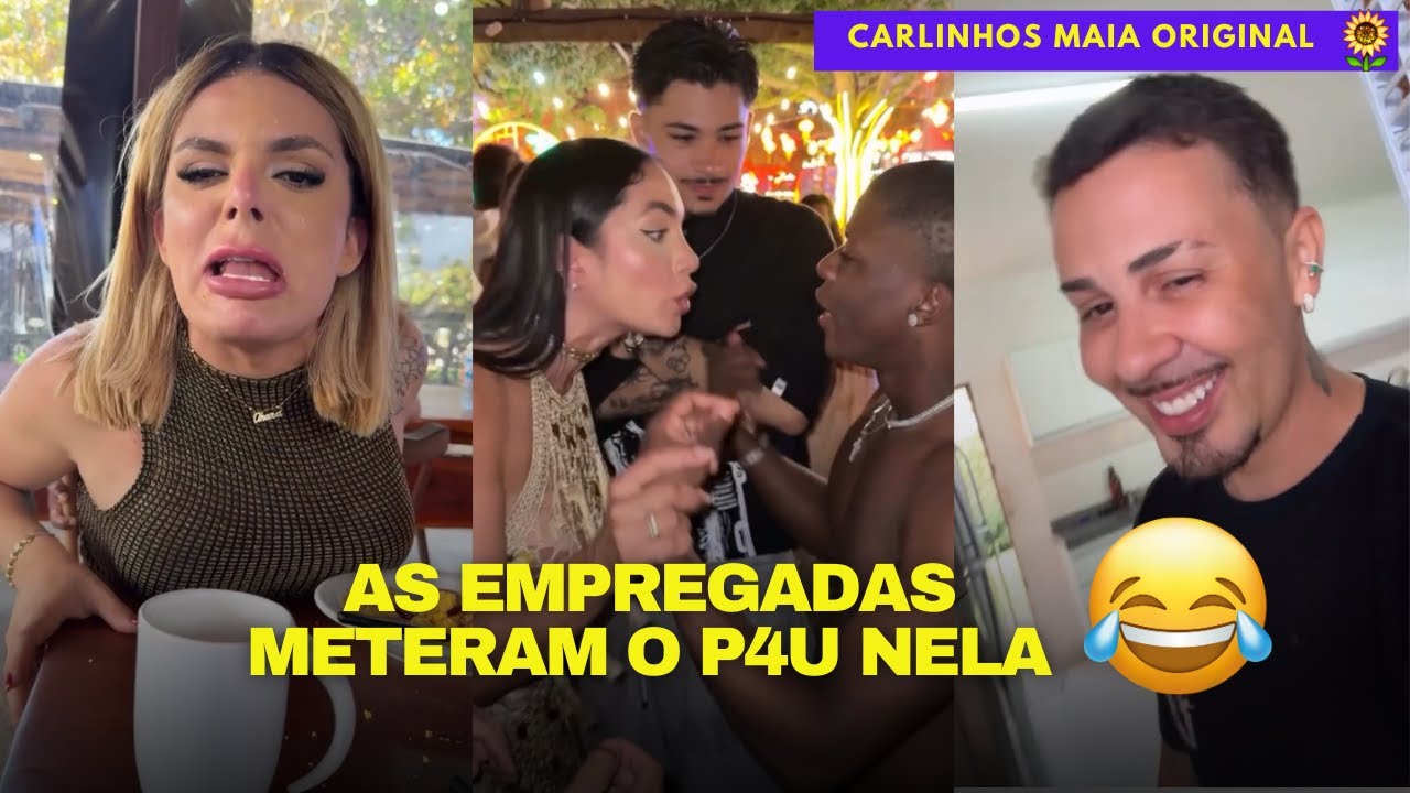 CONFUSÃO NA MADRUGADA, ELE PASSOU DO PONTO! 😲😲 | CARLINHOS MAIA 🌻