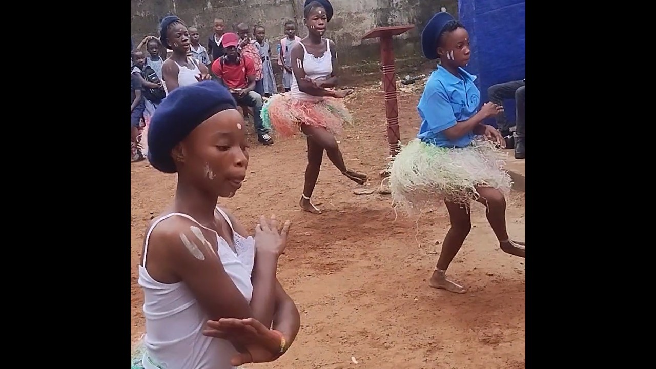 How Apostolic School Welcomed me With a Ceremonial Dance | Sierra Leonne