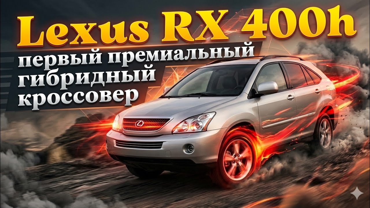 Lexus RX 400h - премиальный гибридный кроcсовер от Toyota