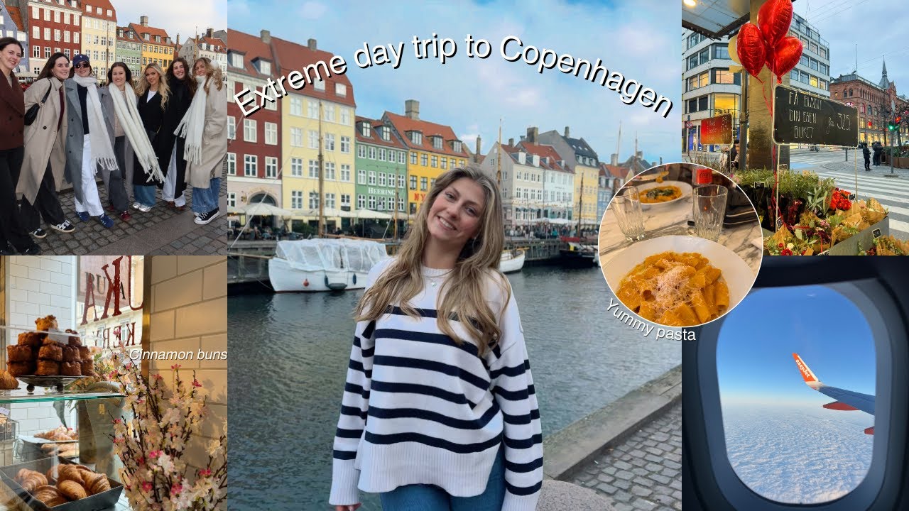 Extreme day trip to Copenhagen! 🇩🇰