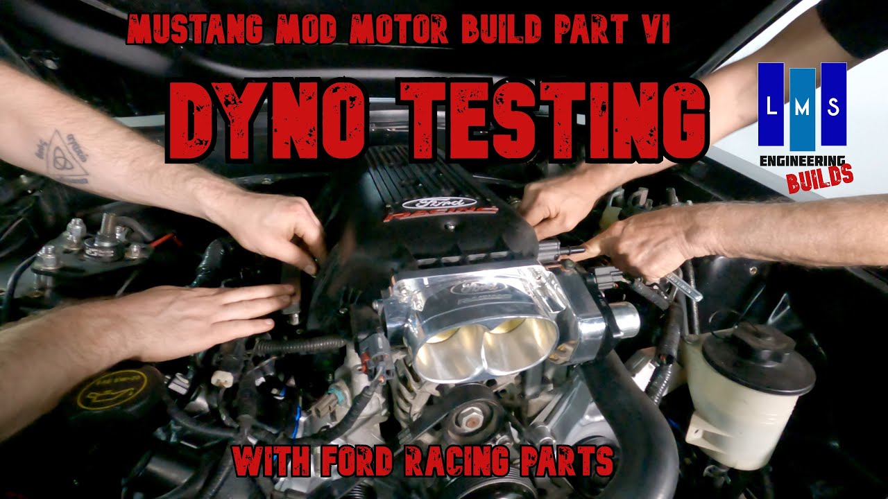 4.6 3v Build Part VI: Dyno Testing Our Frankenstein Motor with Ford Racing Parts!