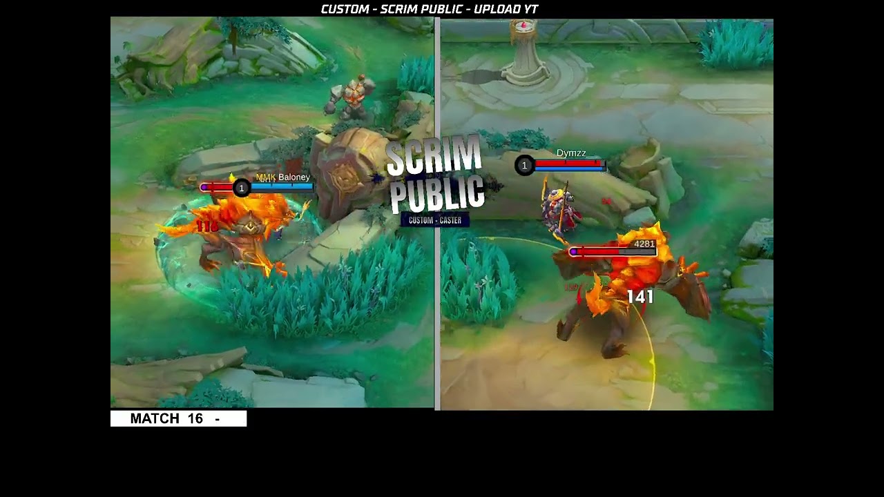 MATCH 16 - MMK squad vs YDE party