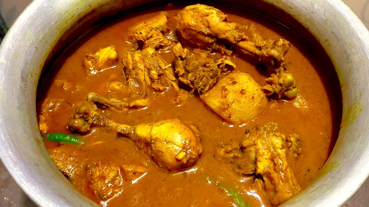 নতুন আলু দিয়ে বয়লার মুরগি এভাবে রান্না করে খেয়ে দেখবেন অনেক বেশি মজা হবে।@Nowrin cooking ghor. 