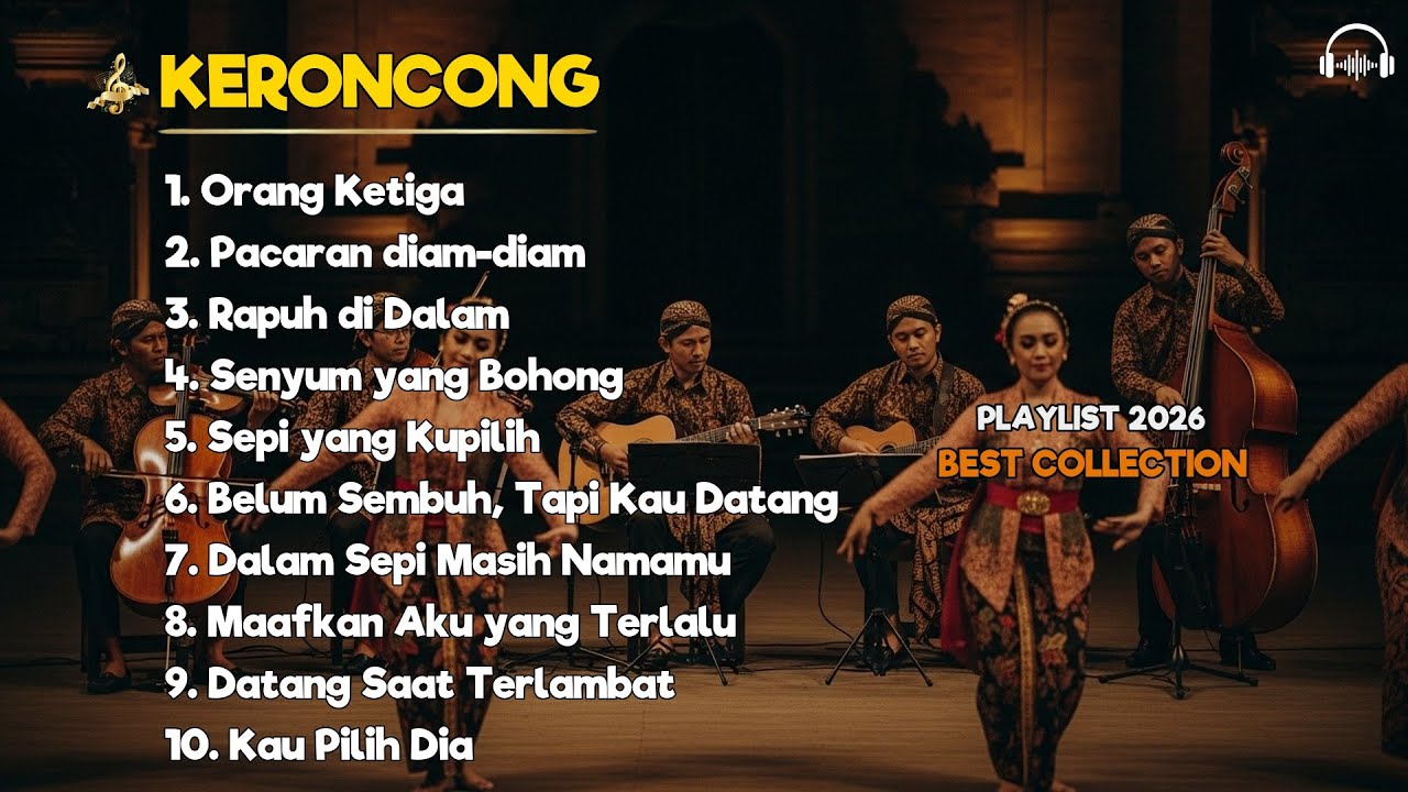 Keroncong Indonesia Lawas Favorit | Musik Klasik Penuh Kenangan Indah Masa Lalu